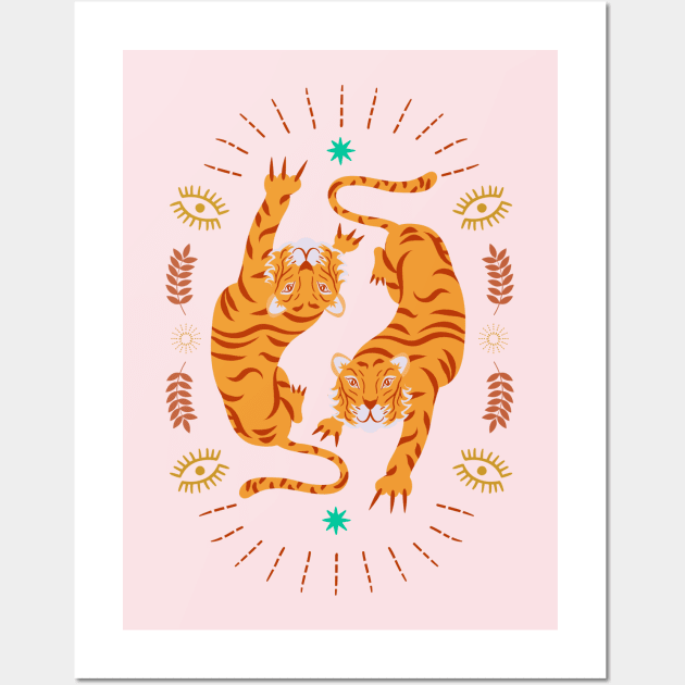 Tiger Good #2 Wall Art by worldnomadfolk@gmail.com